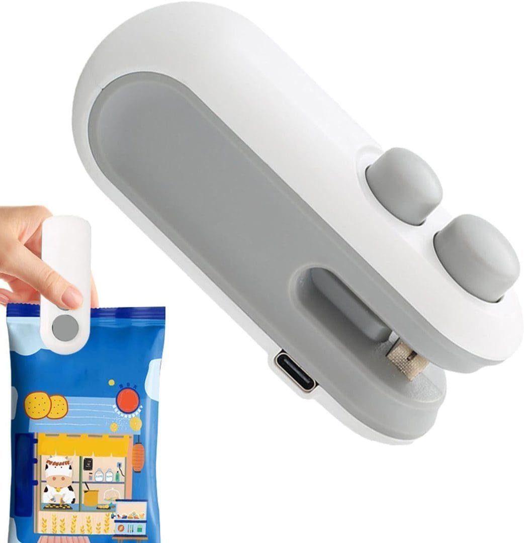 portable mini sealing machine, handheld packet sealer for food, snacks, chips, fresh storage, plastic bags sealing machine, 1 year warranty 2 portable mini sealing machine, handheld packet sealer for food, snacks, chips, fresh storage, plastic bags sealing machine, 1 year warranty - image 2