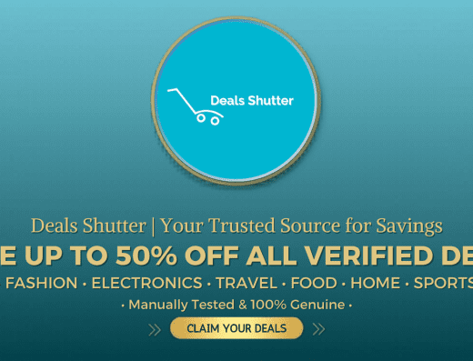 DealsShutter | Best Coupons, Discount Codes & Shopping Offers